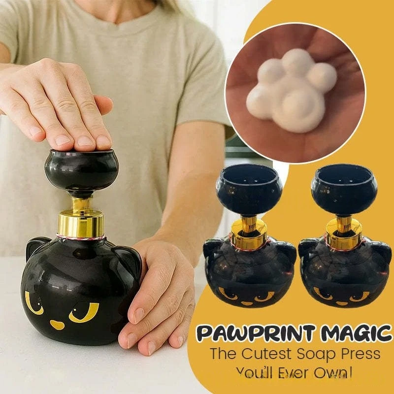 Kitchen Gadgets Gift - Cute Cat Paw Foam Soap Dispenser