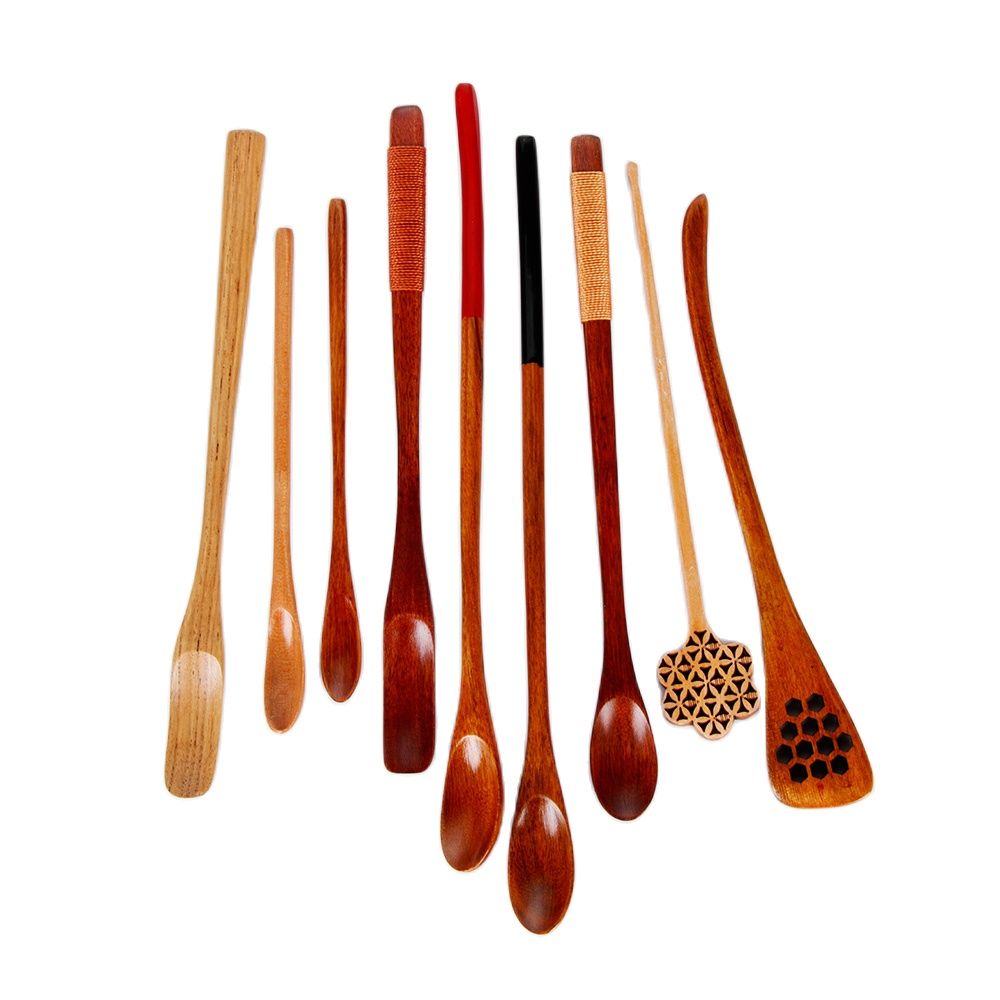 Kitchen Gadgets Products - Wood Cooking Utensil Tea Leaf Matcha