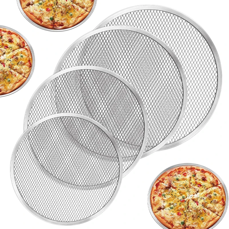 Pizza Stone Baking - 8/10/12/14Round Pizza Baking Tray DIY Pizza