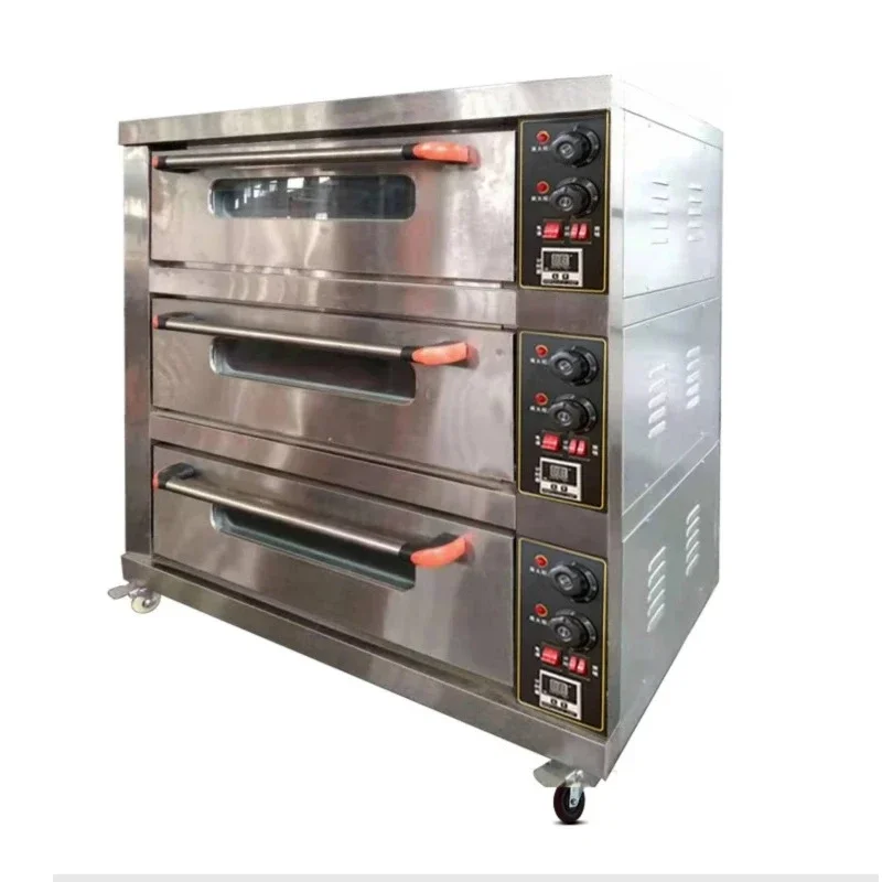 Pizza Stone Baking - Electric Oven Commercial Large-Capacity Pizza Cake