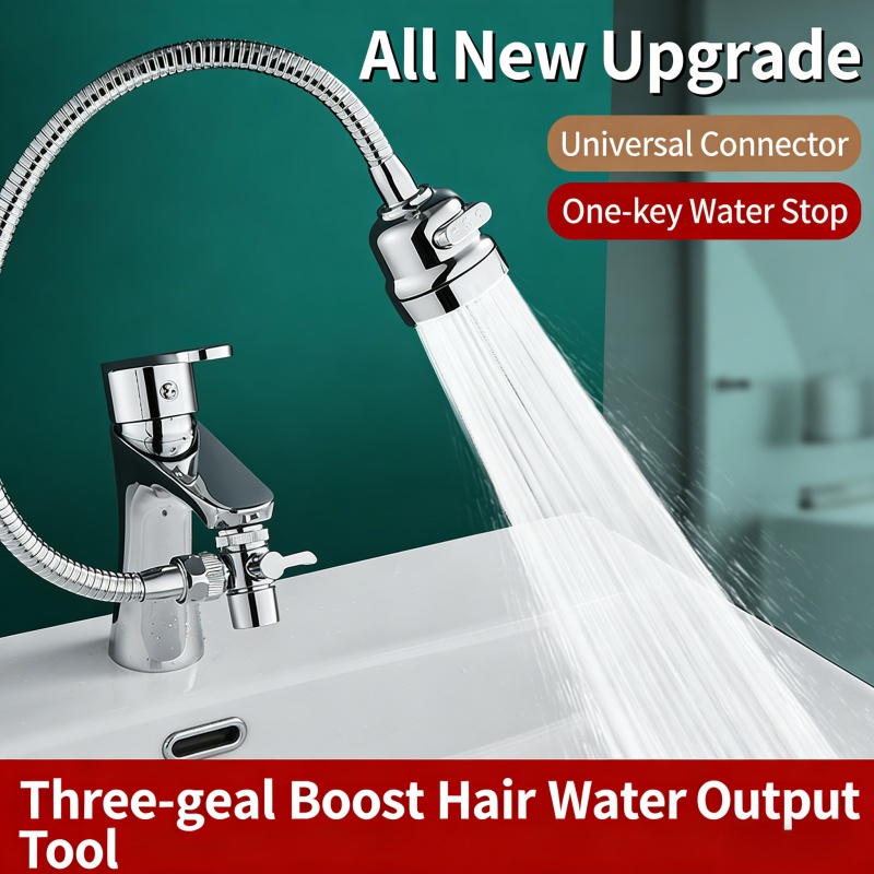 Quirky Kitchen Gadgets - 3-speed External Shower Head for The