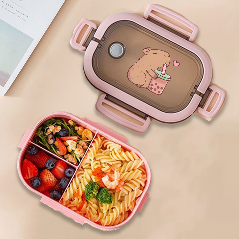 Kitchen Gadgets Website - Capybara Bento Lunch Box Anime Animals