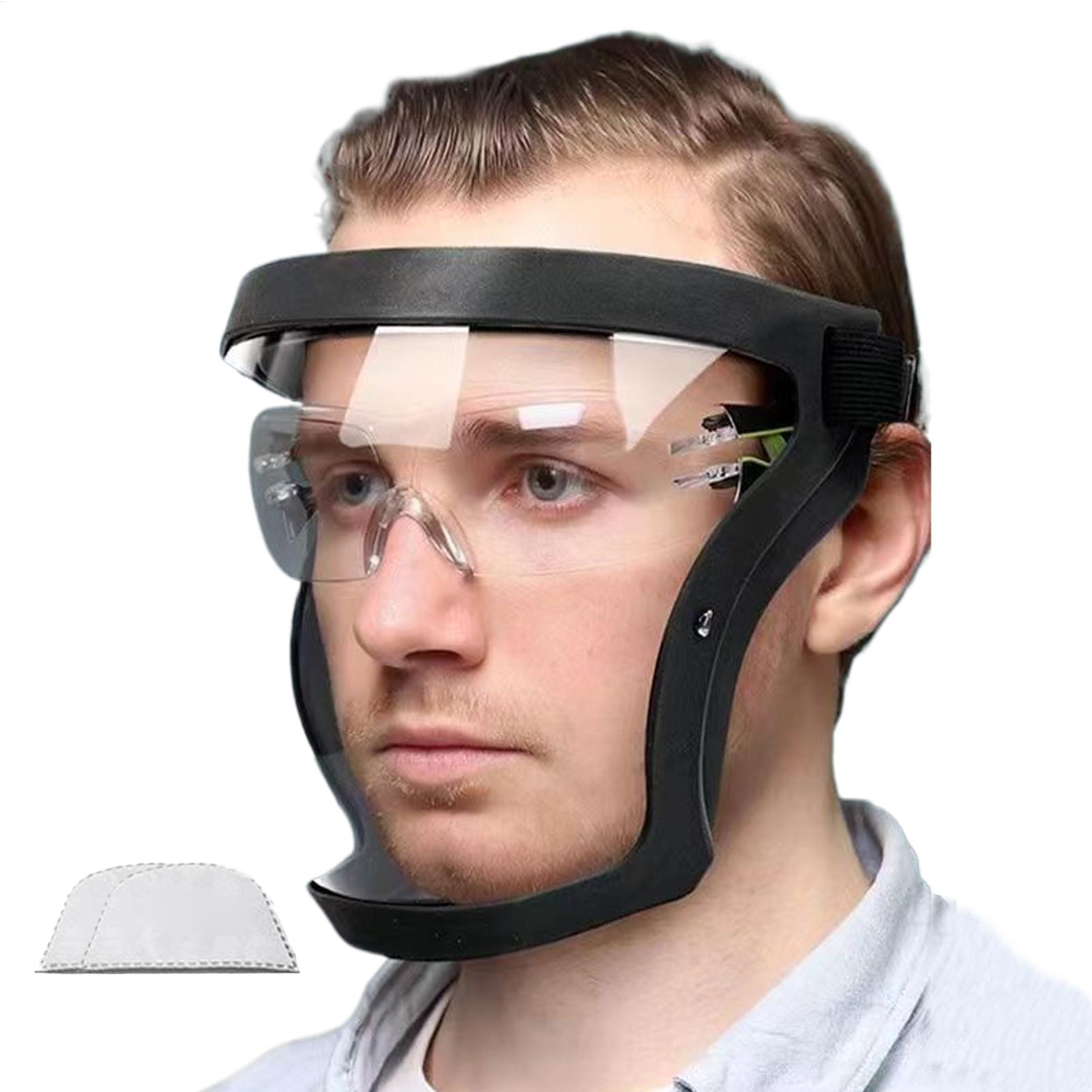 Kitchen Gadgets Dropshipping - Work Protection Mask Transparent Facial Shield