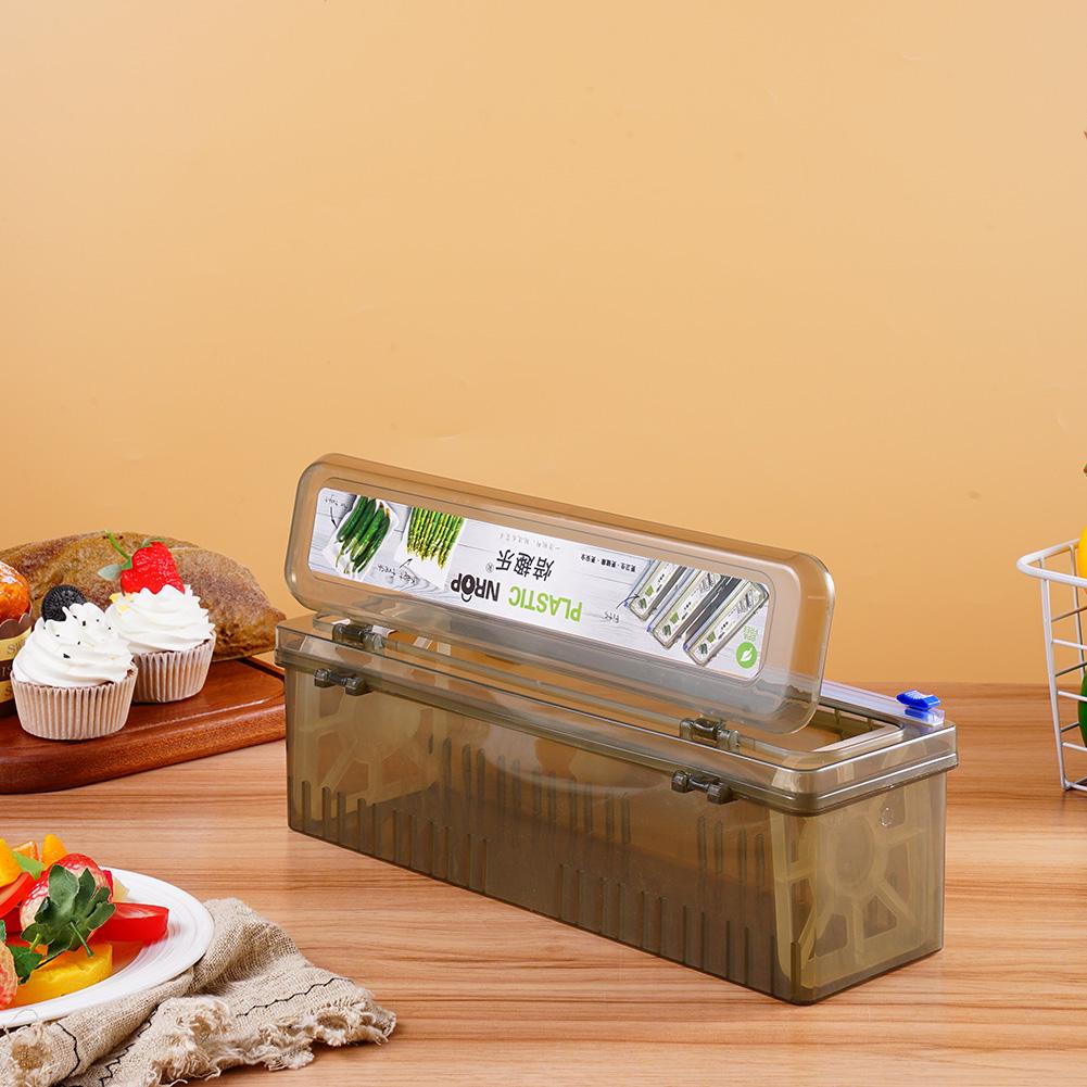 Quirky Kitchen Gadgets - Plastic Wrap Dispenser Cling Film Cutter