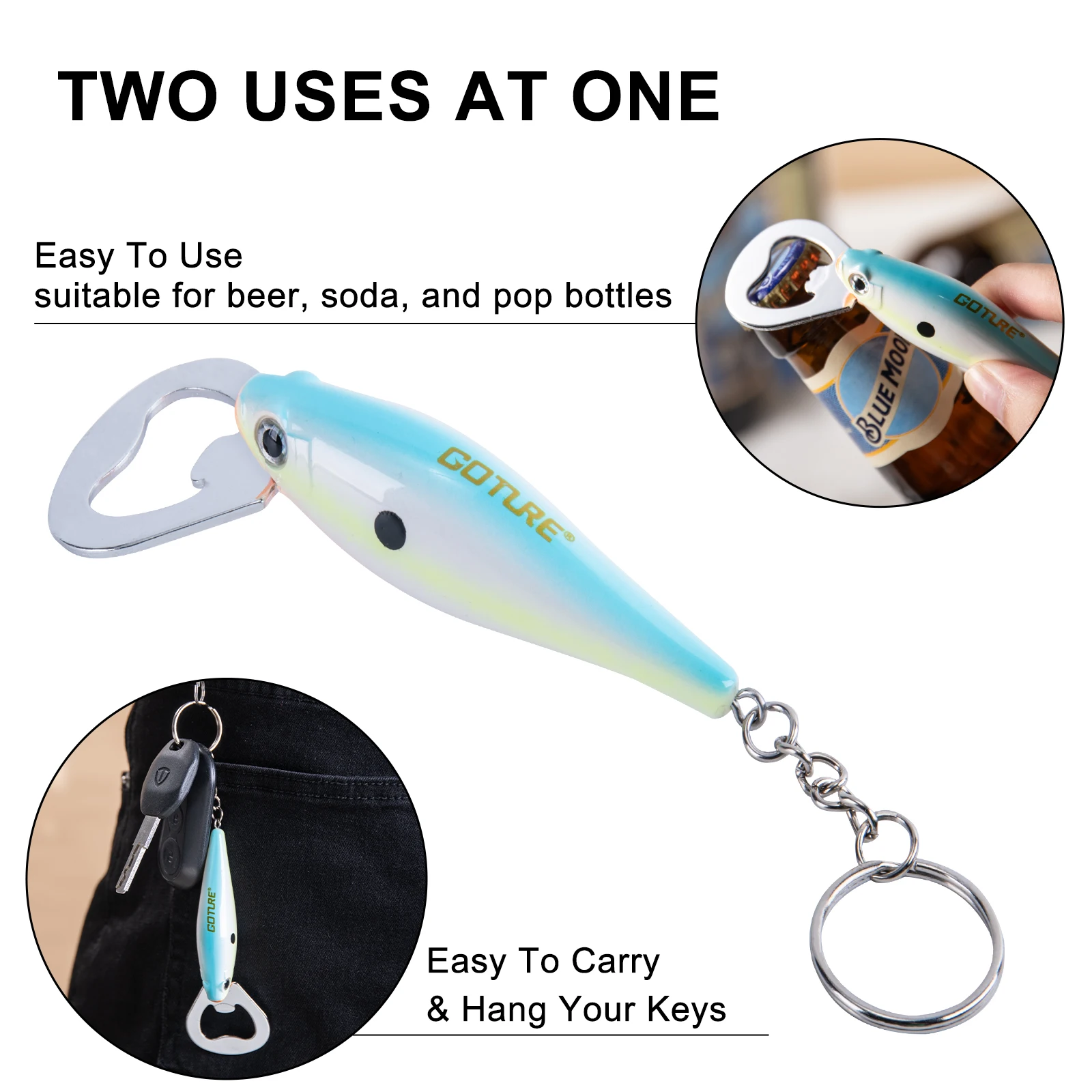 Goture 1pcs Fishing Lure Bottl - Quirky Kitchen Gadgets 评论和价格