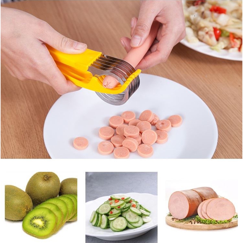 Ham Banana Slicer Cutter Eco-f - Kitchen Gadgets Luxury 评论和价格