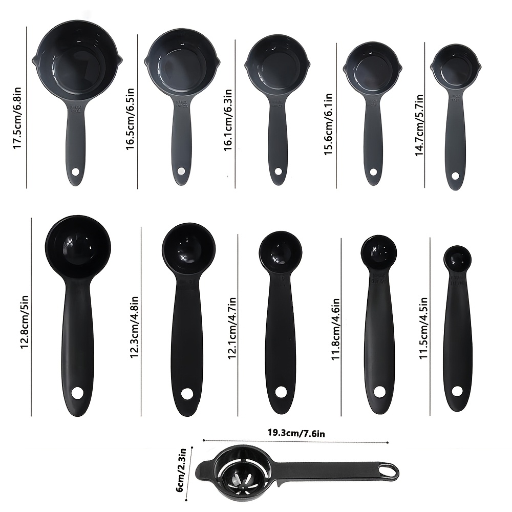 11pcs Plastic Measuring Cups&E - Kitchen Gadgets Products 评论和价格