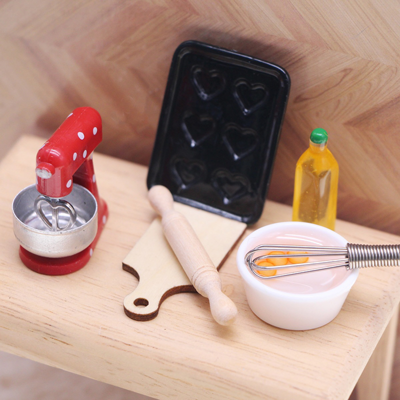 (.) 1:12 DIY Doll House Miniat - Kitchen Gadgets Website 评论和价格