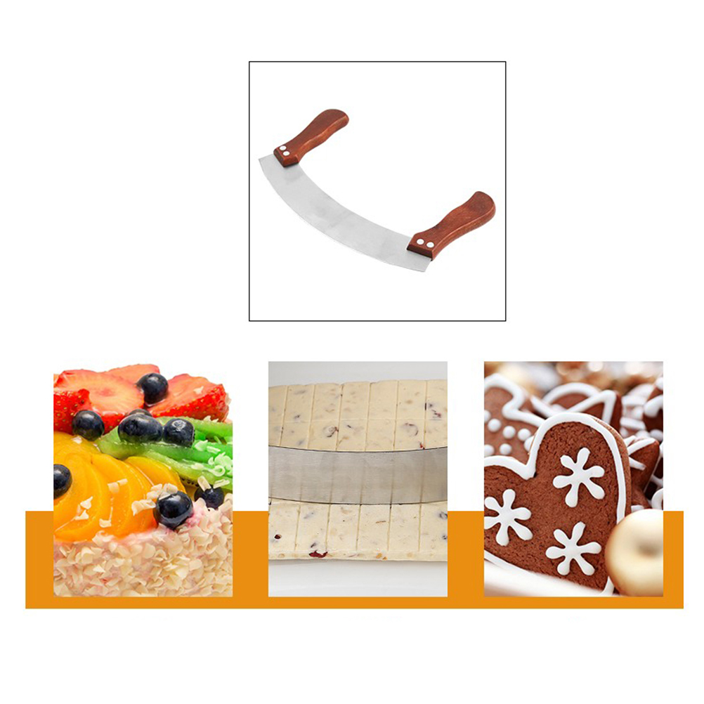 1pc Double Handle Nougat Cutte - Kitchen Gadgets Website 评论和价格