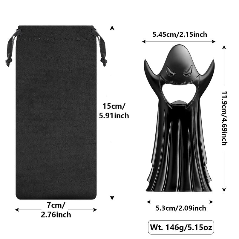 Dark Black Ghost Shape Metal B - Kitchen Gadgets Club 评论和价格