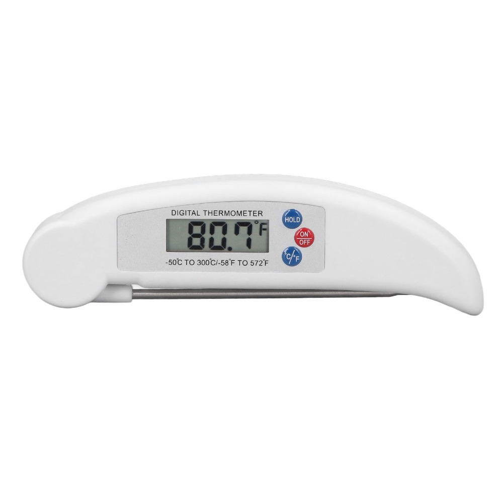 ABS Stainless Steel Digital Fo - Instant Read Thermometer 评论和价格