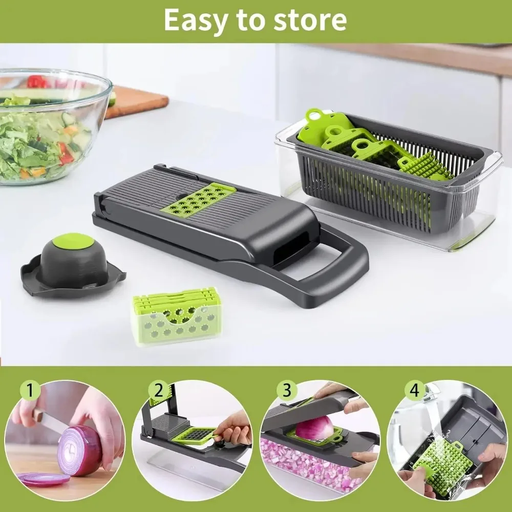 Multifunctional Vegetable Chop - Kitchen Gadgets Luxury 评论和价格