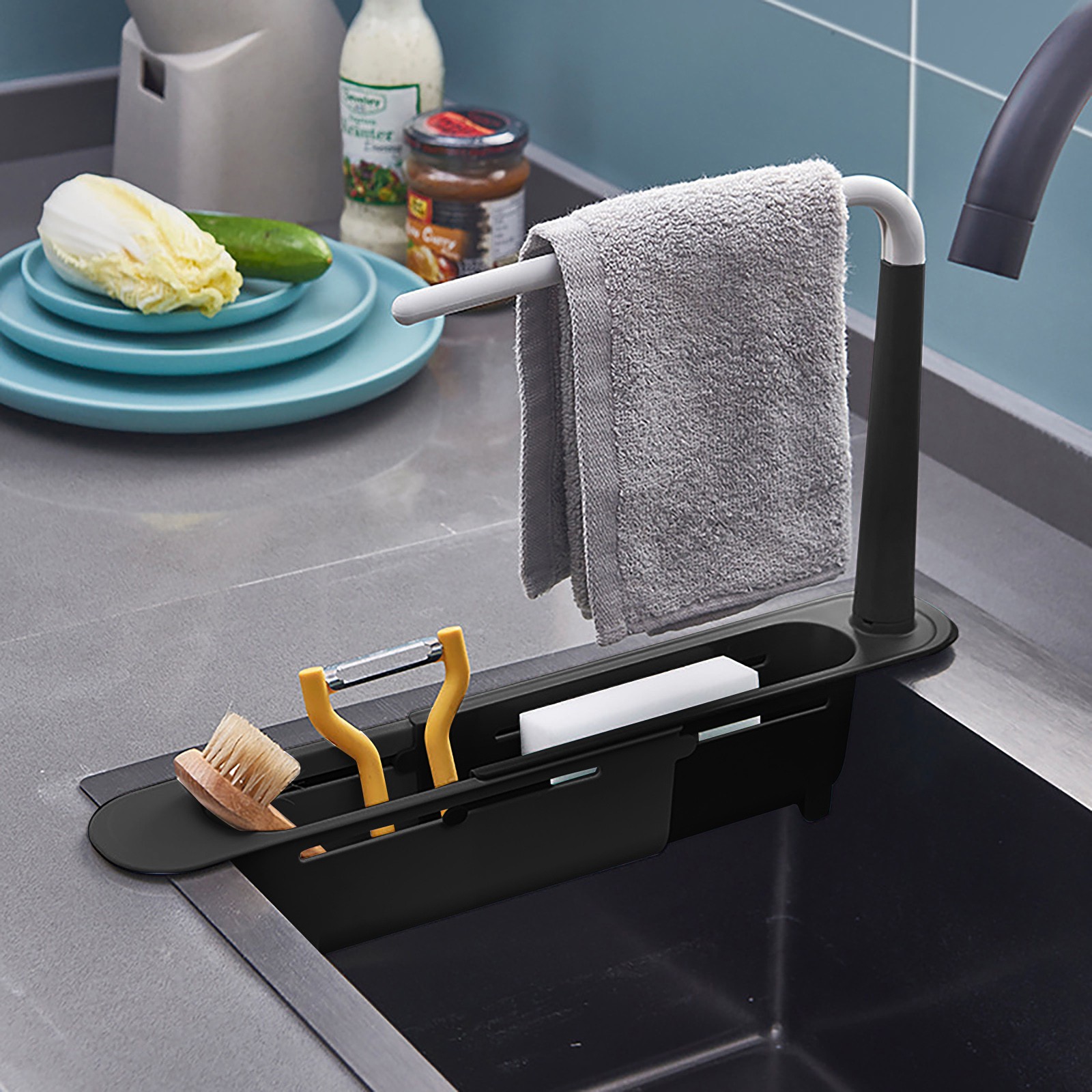 elescopic Sink Shelf Drainer R - Quirky Kitchen Gadgets 评论和价格