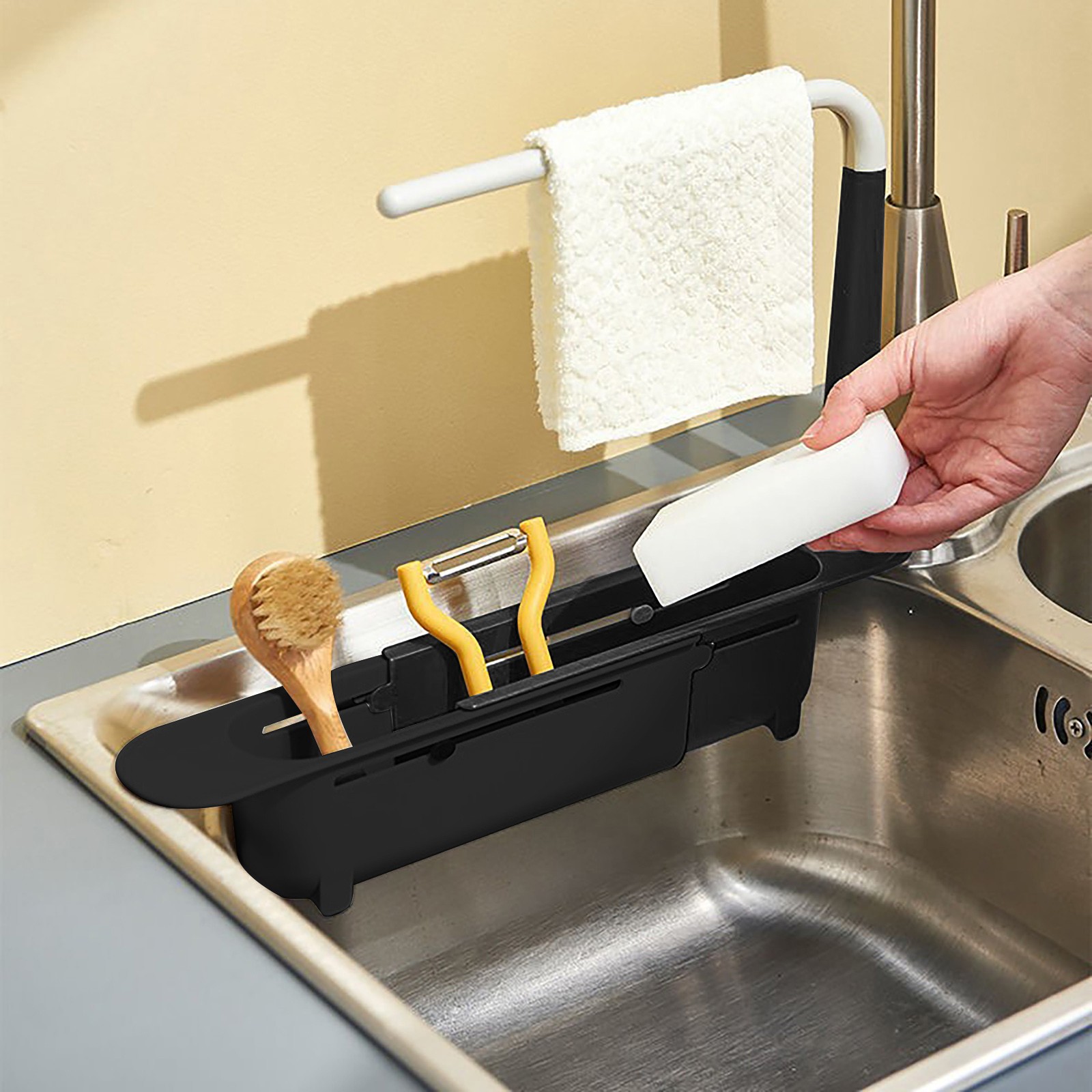 elescopic Sink Shelf Drainer R - Quirky Kitchen Gadgets 评论和价格