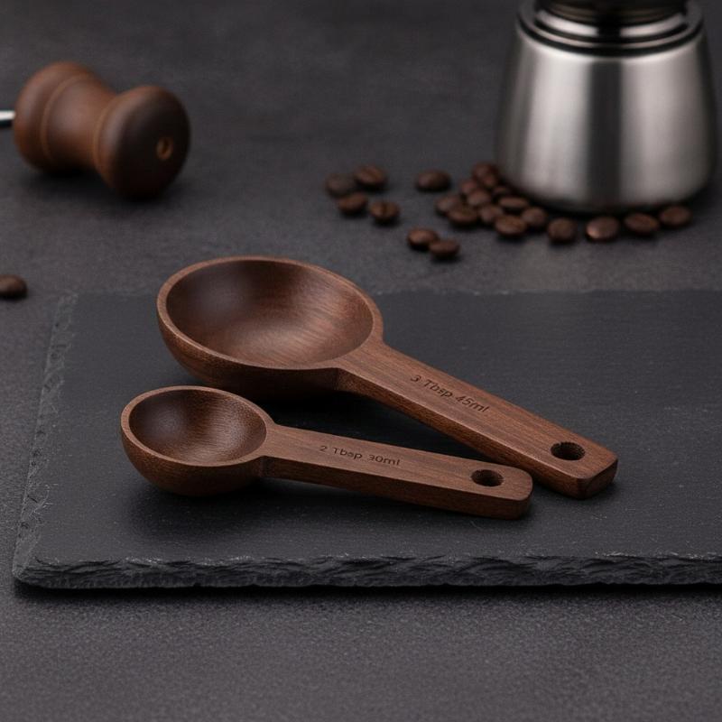Wooden Measuring Spoon 7.5-45M - Kitchen Gadgets Gift 评论和价格
