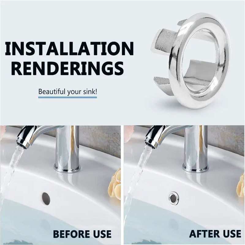 4Pcs Kitchen Bathroom Basin Ci - Kitchen Gadgets Gift 评论和价格