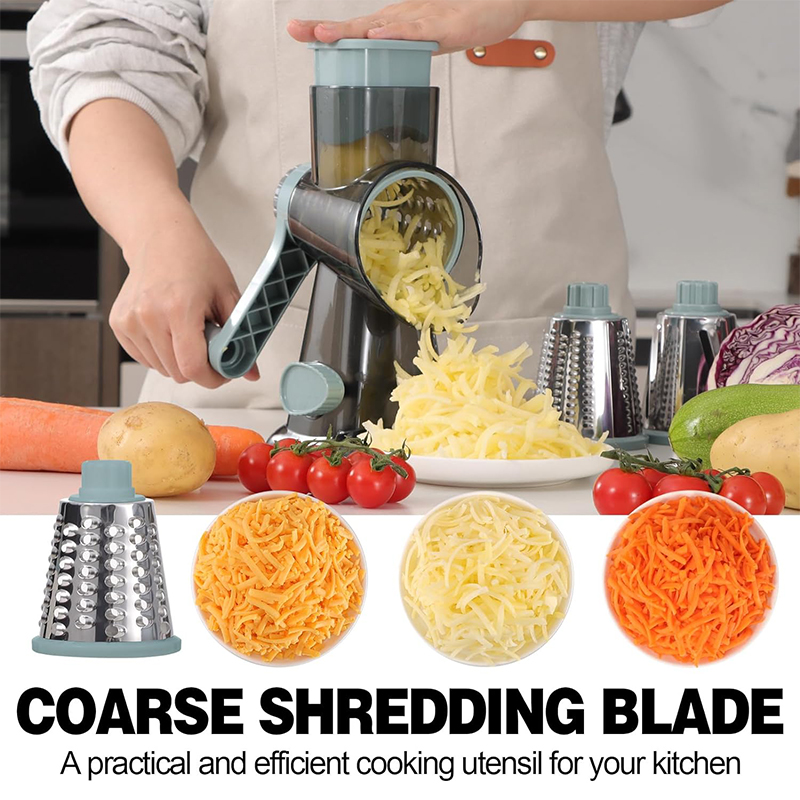 LMETJMA 3 in 1 Rotary Cheese G - Kitchen Gadgets Luxury 评论和价格
