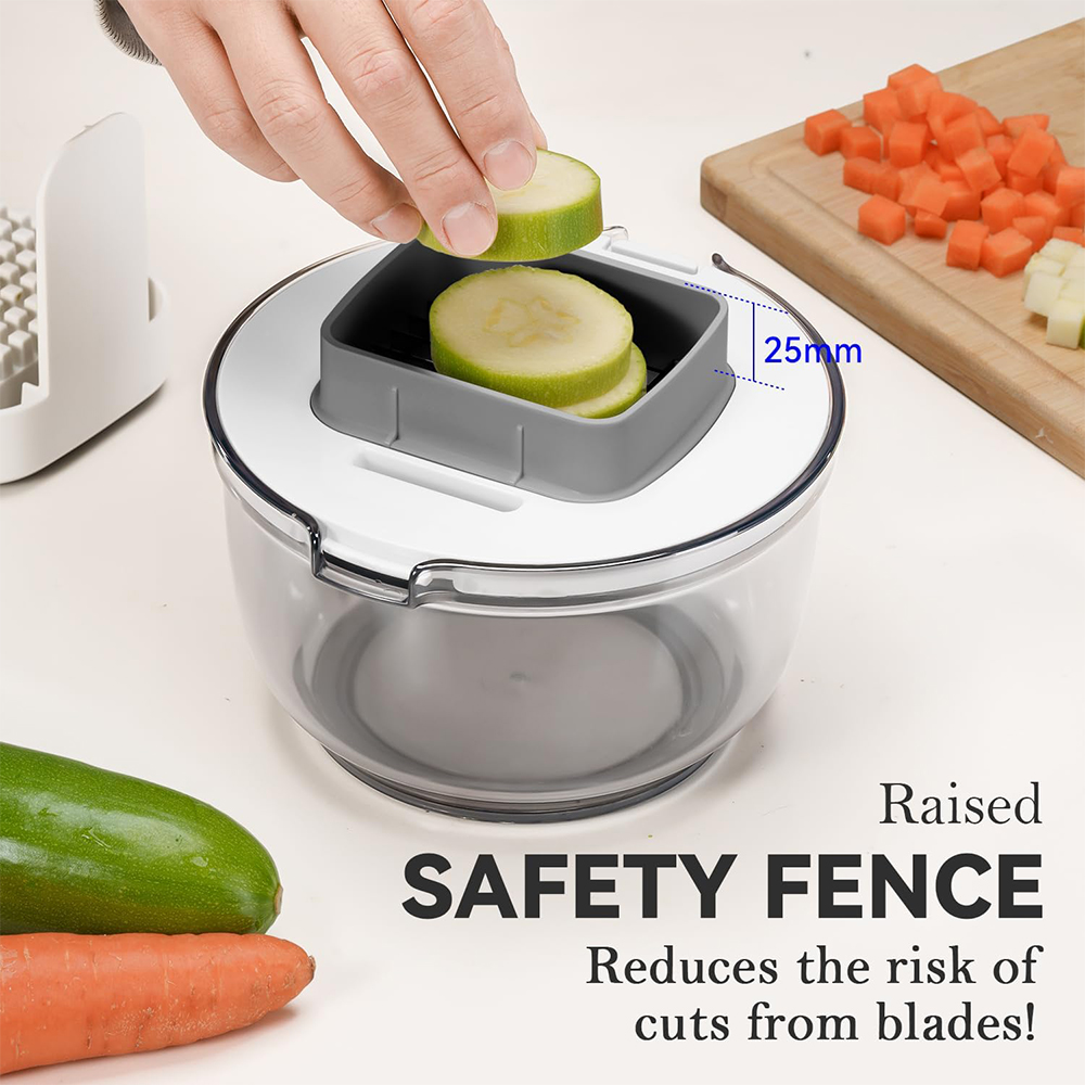 LMETJMA 3 in 1 Vegetable Chopp - Kitchen Gadgets Luxury 评论和价格