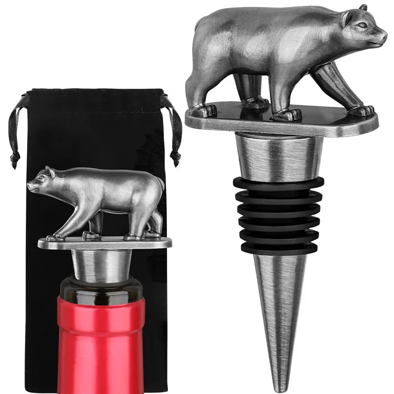 Portable Metal Bear Shape Wine - Kitchen Gadgets Club 评论和价格