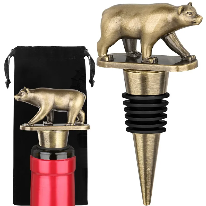 Portable Metal Bear Shape Wine - Kitchen Gadgets Club 评论和价格