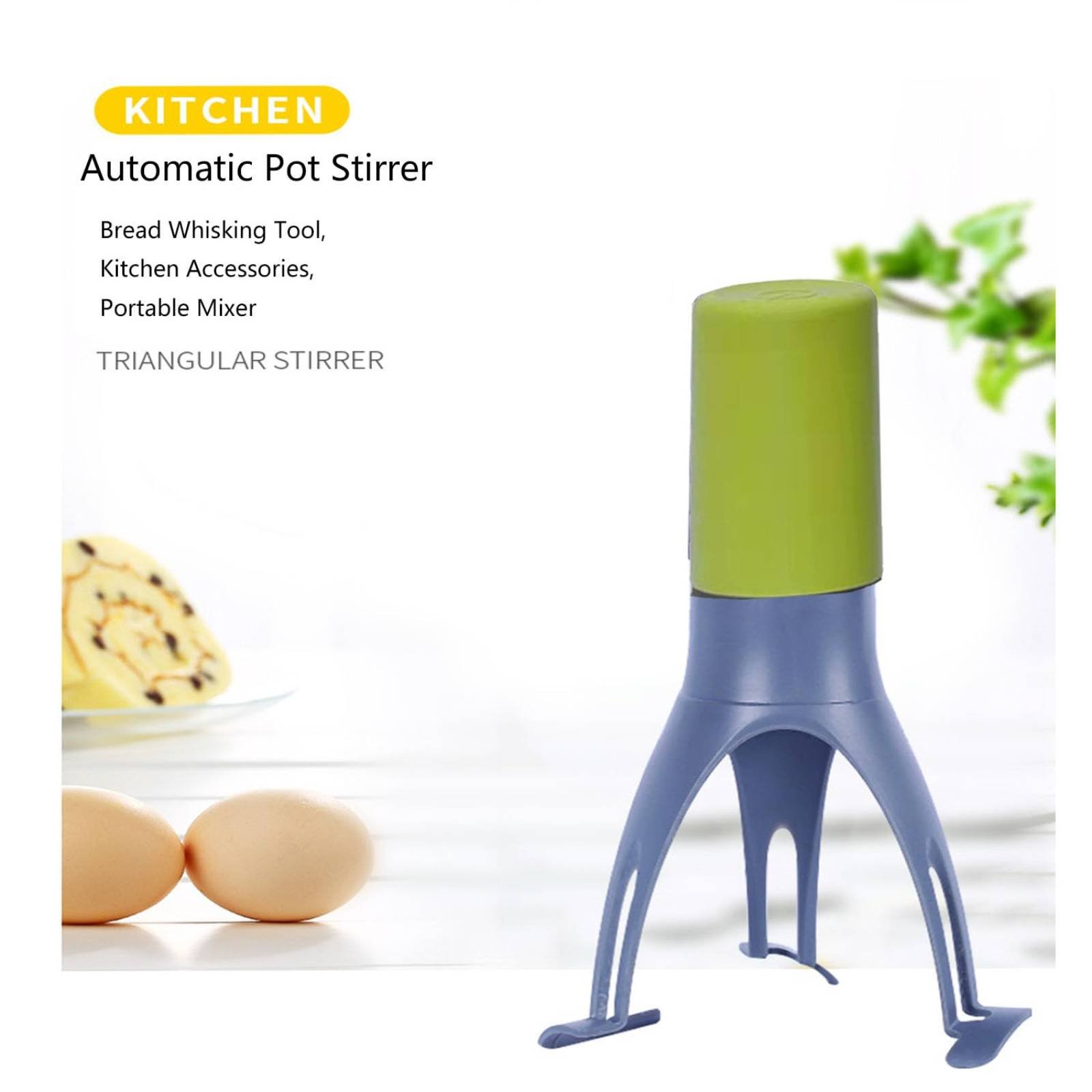 Automatic Triangle Stirrer - H - Quirky Kitchen Gadgets 评论和价格