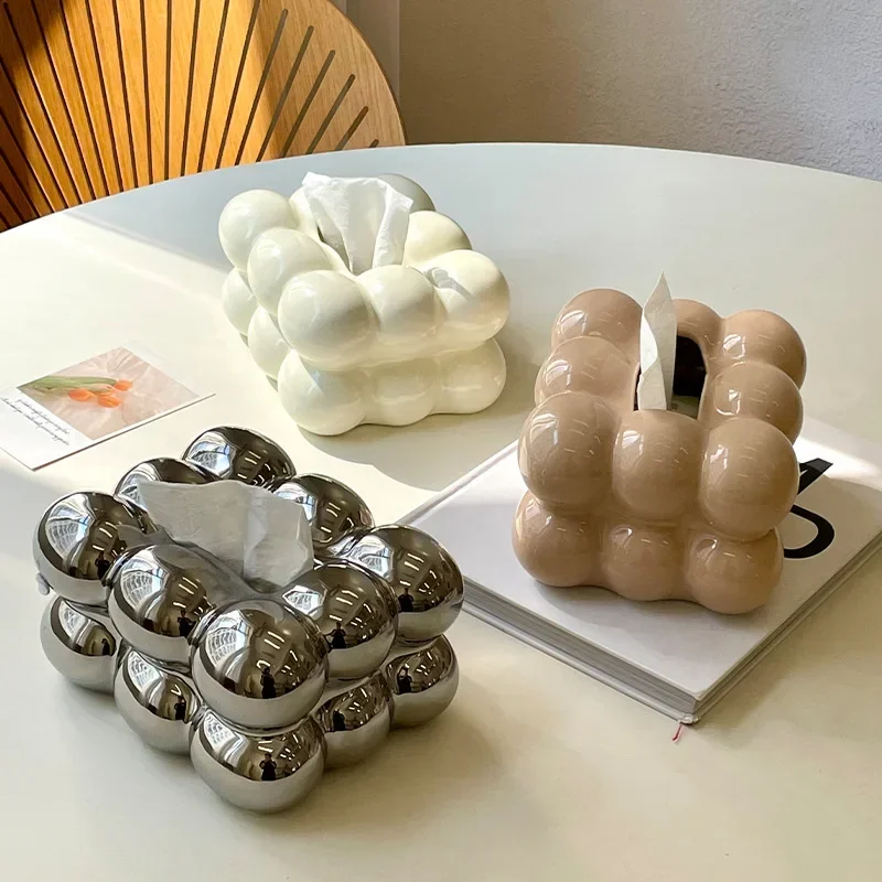 Light Luxury Tissue Box Cerami - Kitchen Gadgets Luxury 评论和价格