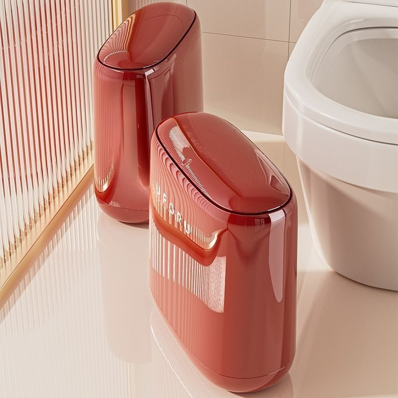 Bathroom Narrow Trash Can Plas - Kitchen Gadgets Luxury 评论和价格