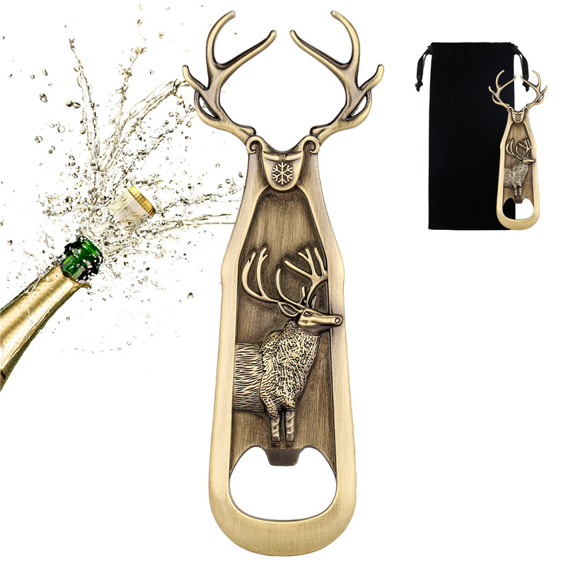 Retro Deer Reindeer Shape Beer - Kitchen Gadgets Club 评论和价格