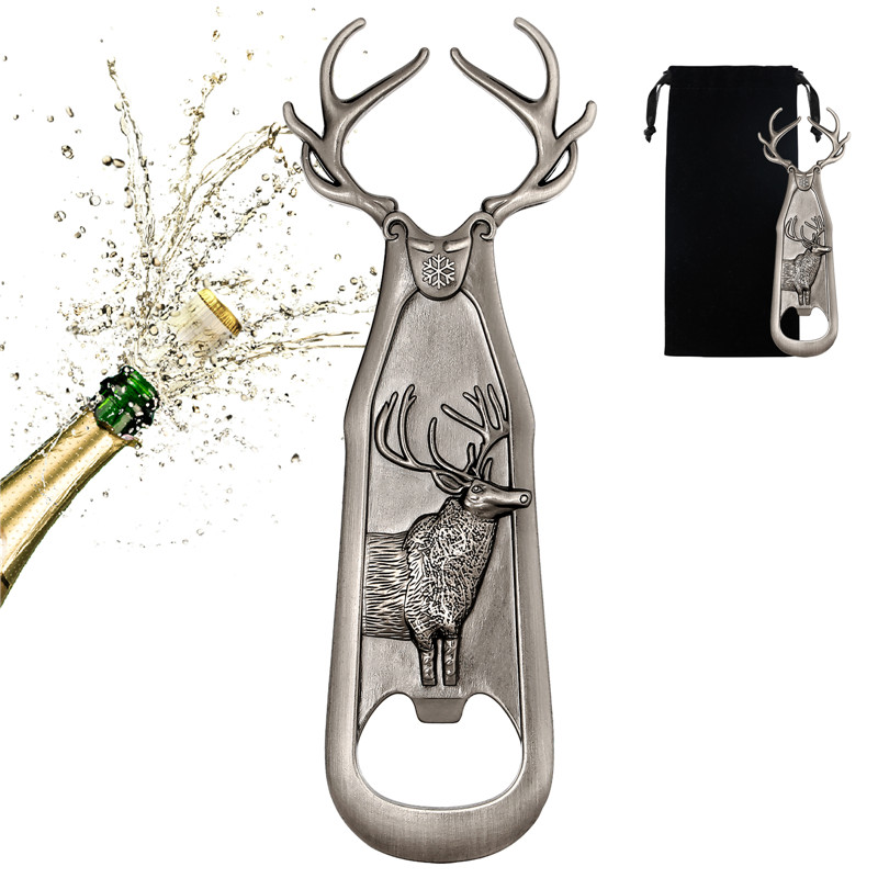 Retro Deer Reindeer Shape Beer - Kitchen Gadgets Club 评论和价格
