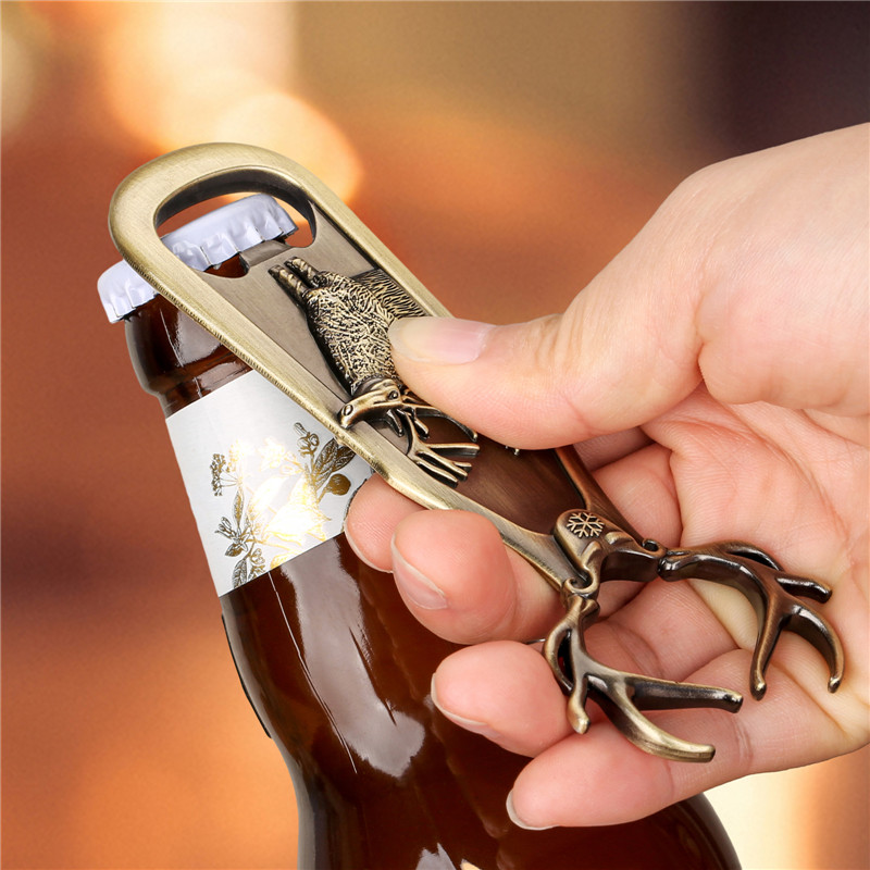 Retro Deer Reindeer Shape Beer - Kitchen Gadgets Club 评论和价格