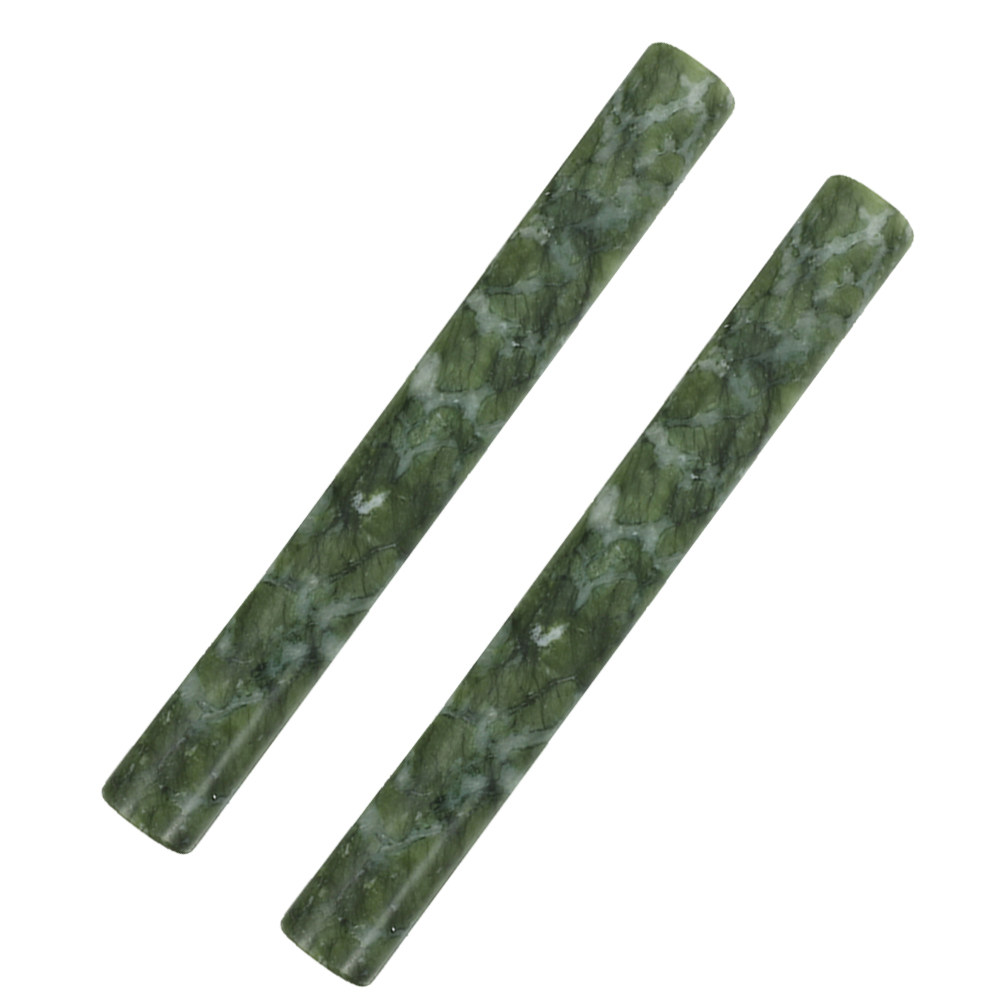 2Pcs Natural Stone Dough Rolle - Pizza Stone Baking 评论和价格