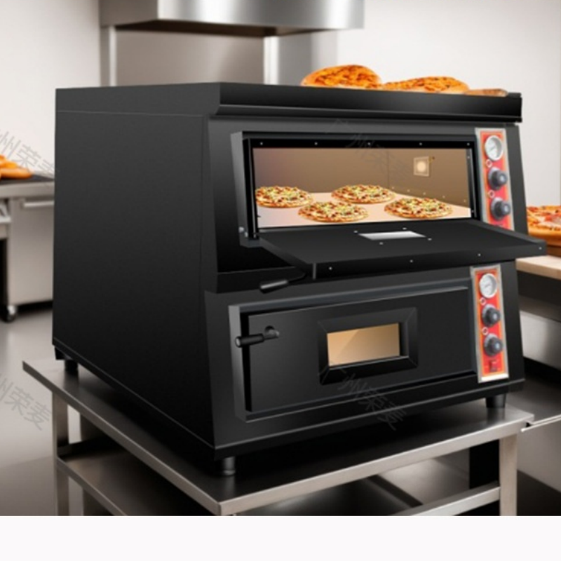 Double Deck Pizza Oven Commerc - Pizza Stone Baking 评论和价格