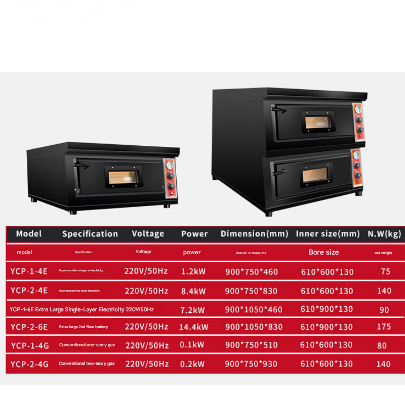 Double Deck Pizza Oven Commerc - Pizza Stone Baking 评论和价格