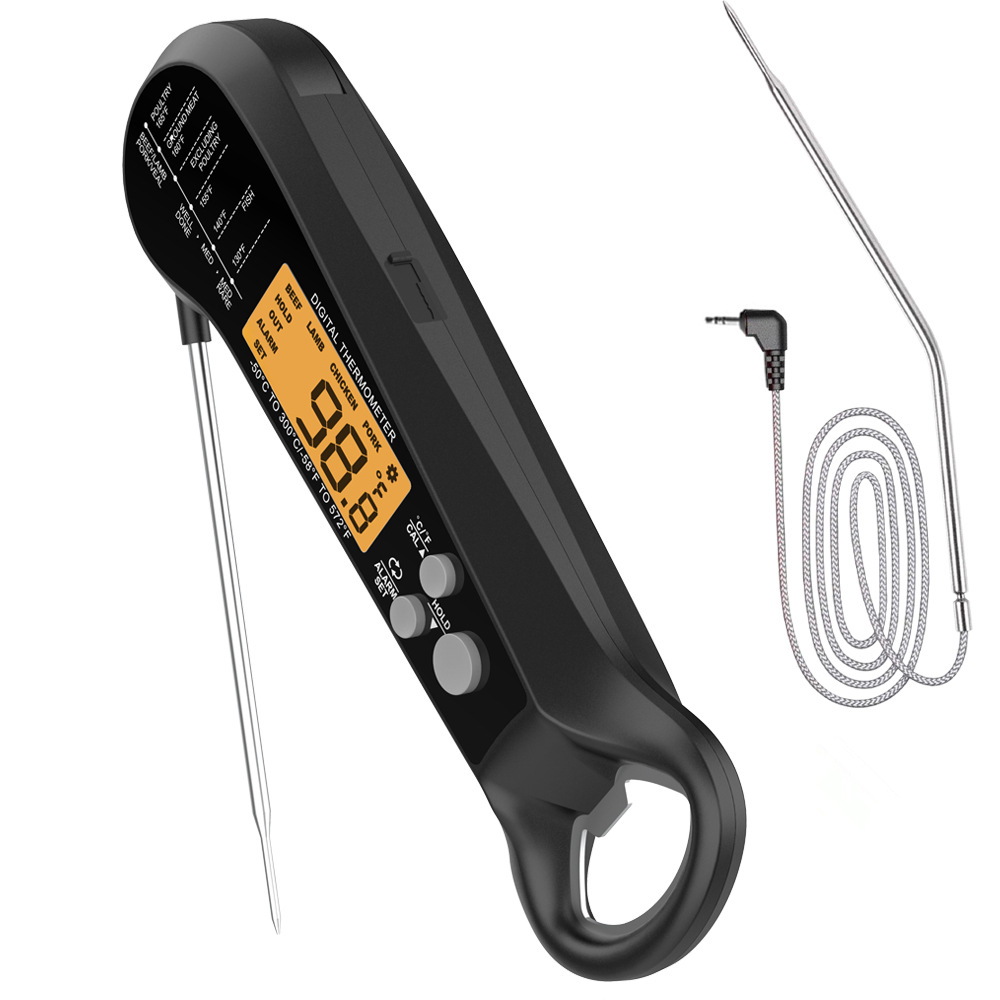 Long Cable Professional Meat T - Instant Read Thermometer 评论和价格