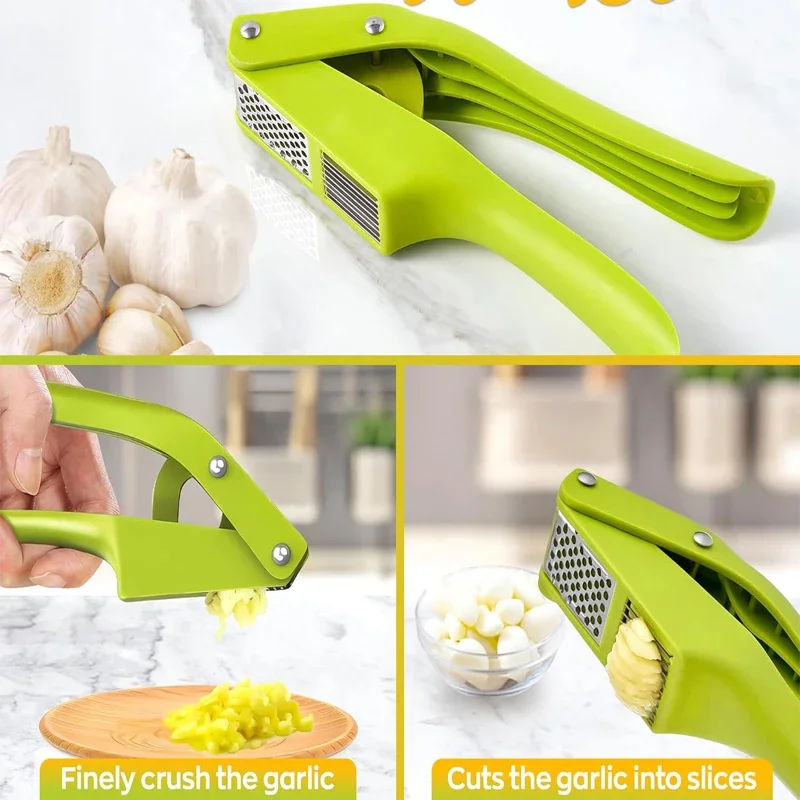 2 in 1 Garlic Ricer and Slicer - Kitchen Gadgets Gift 评论和价格