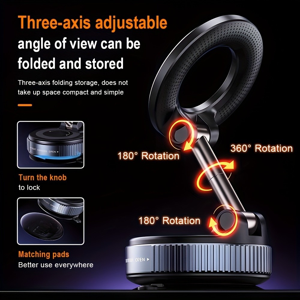 Suction Cup Magnetic Phone Hol - Kitchen Gadgets Dropshipping 评论和价格